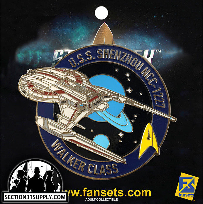 Star Trek: U.S.S. Shenzhou NCC-1227 FanSets pin